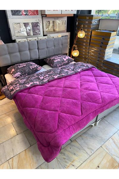 GALAWARRA Welsoft Double Quilt with Cotton Pillowcase