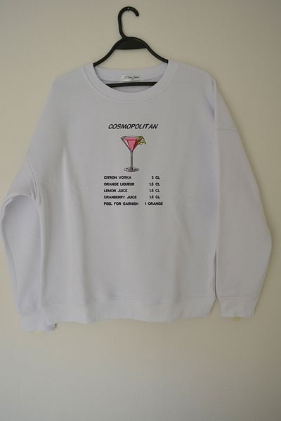 EldenStitch Hanorac oversize unisex brodat Cosmopolitan