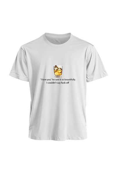 Korefanzin Μπλουζάκι με μοτίβο Unisex Whisky με κοντό μανίκι από οργανικό βαμβάκι με λαιμόκοψη