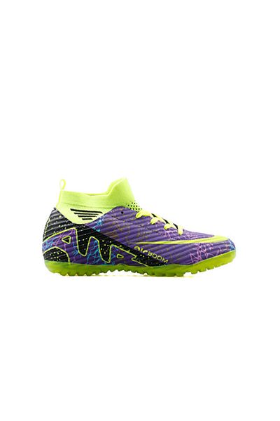 LALİGA Colorful Laliga Kids Turf Football Boots Fhs-Purple-Yellow-Patterned