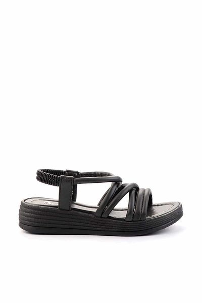 Bambi Women's Black Sandals K05823022709