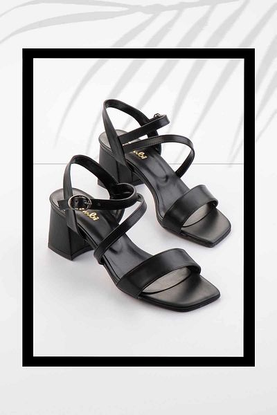 Bambi Black Women's Classic Heeled Shoes K05233008509