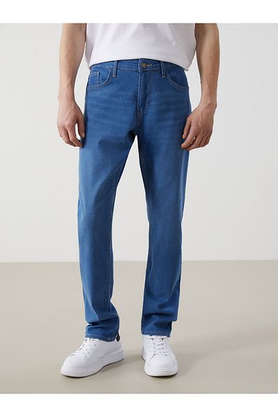 LC Waikiki Pantaloni de jeans pentru bărbați, slim fit, sezon nou - S5K990Z8