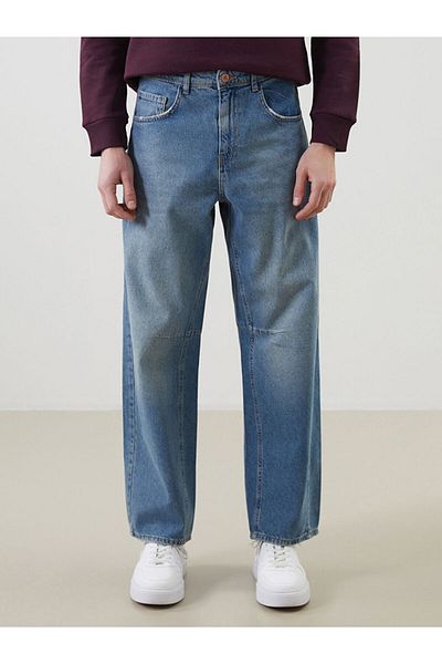 LC Waikiki Loose Fit Men's Jean Trousers S5Nt31Z8Nvy