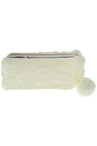 Dolphin Plush Pencil Bag - Creams (Pc897)