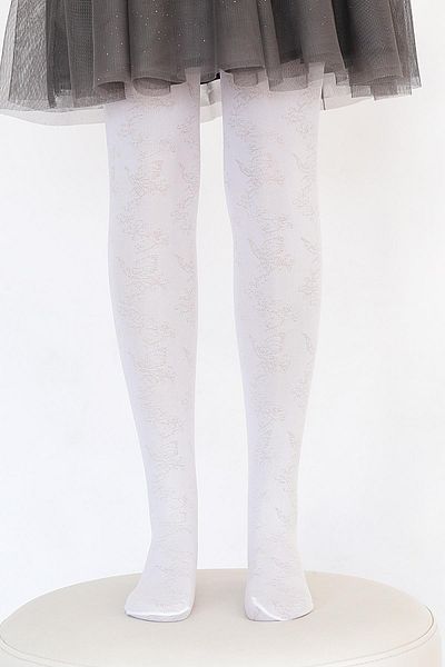 Daymod Snowdrop Kids Pantyhose White