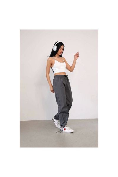 Narnuga Marsilyan- Praşut Fabric Baggy Tracksuit with Leg Pockets