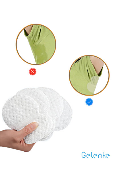 Gelenke Ter Emici Koltuk Altı Pedi | Günlük Kullanıma Uygun Yaprak Ped (10 Adet)