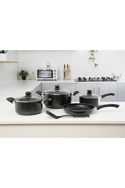 ROYALFORD 8 Pcs Non-stick Cookware Set Aluminium Rf7923n