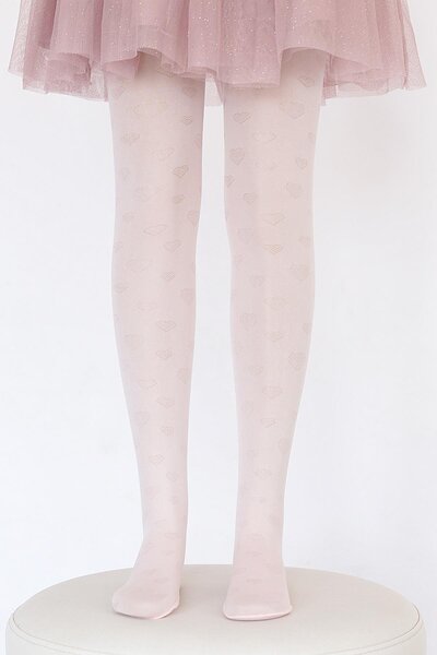 Daymod Kalpli Çocuk Külotlu Çorap Pembe