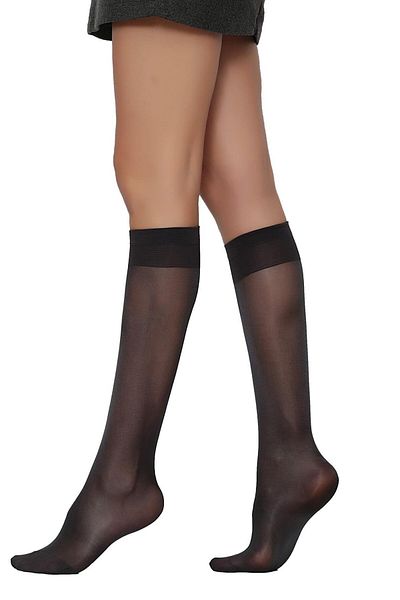 Daymod Venus 40 Knee High Socks Smoked