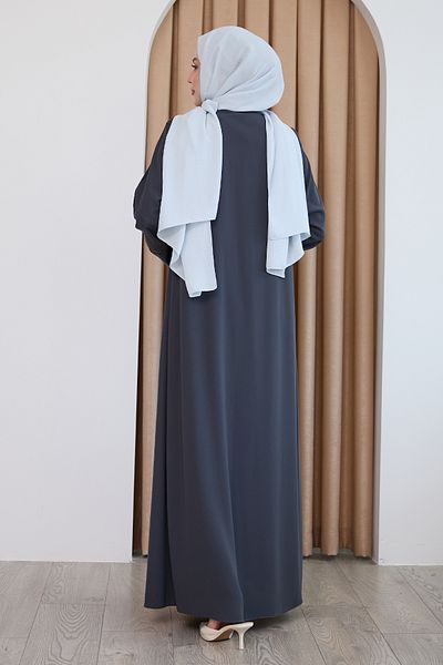 InStyle Anthracite Ferace with Colorful Stripes