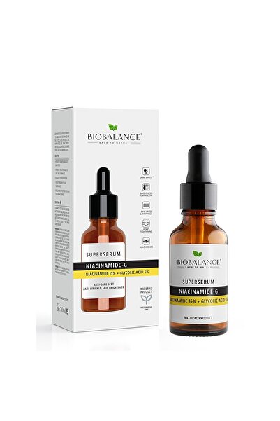 Biobalance Super Serum Niacinamide-G + Glycolic Acid 15% - Anti Dark Spots, A...