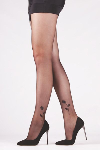 Daymod Women's Serap Glitter Patterned Thin Pantyhose