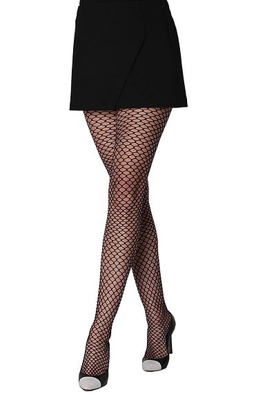 Daymod Μαύρο καλσόν Pesca Fishnet