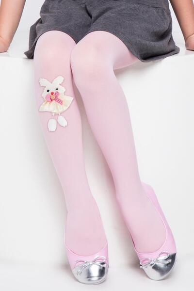 Daymod Gülru Mikro Çocuk Külotlu Çorap Pembe