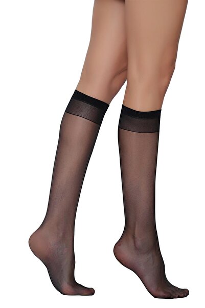 Daymod Lady Fity 15 Κάλτσες χωρίς ίχνη στο γόνατο ΣΚΟΥΡΟ ΜΠΛΕ