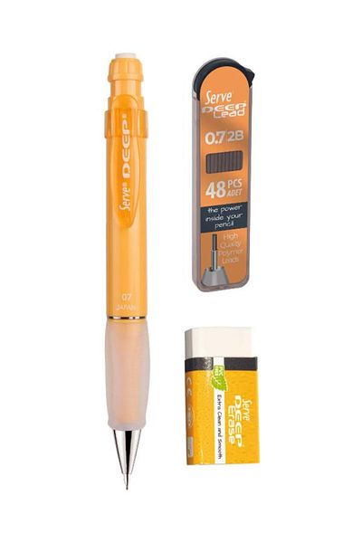 Serve Yellow Deep 3-Piece School Set