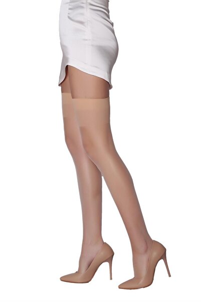 Daymod Exclusive Jartiyer Çorabı NATUREL