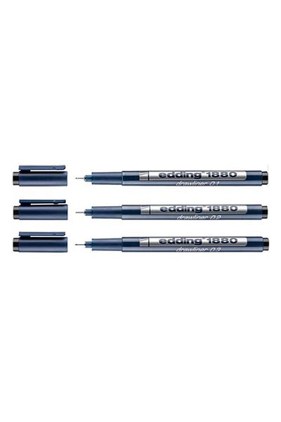 Edding Technical Drawing Pen Set of 3