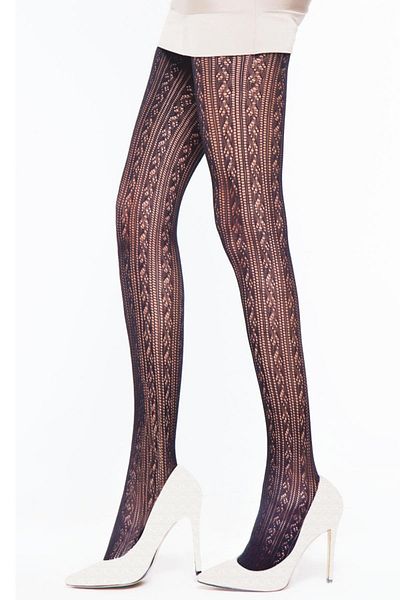 Daymod Athena Fishnet Pantyhose Black