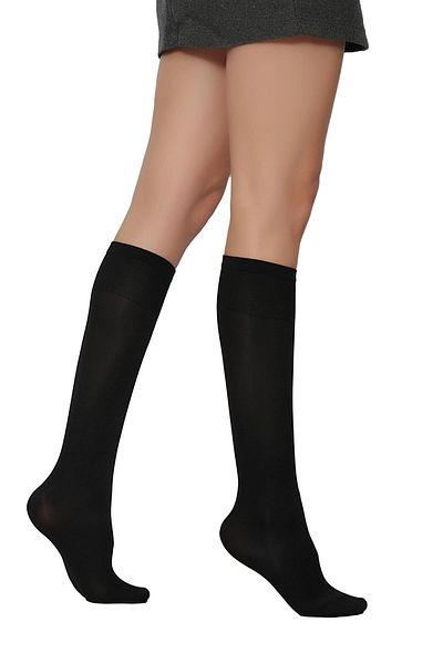 Daymod Mycro 80 Knee Socks Μαύρες