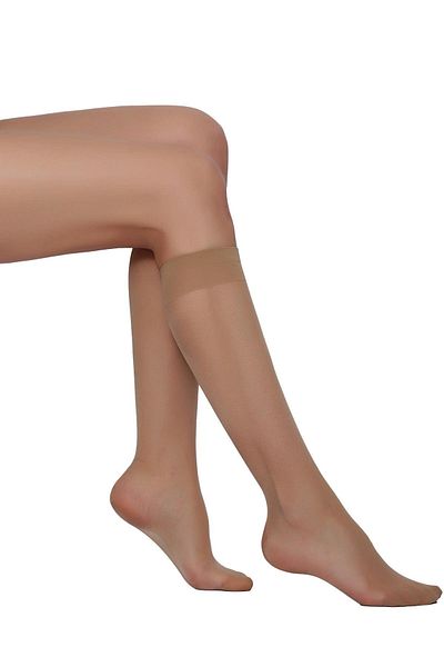 Daymod Elite 15 Semi Matte Knee Socks Cashmere