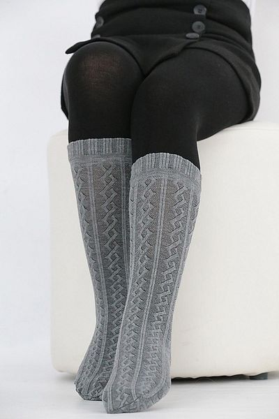 Daymod Marina Viscose Kids Pantyhose Black Melange