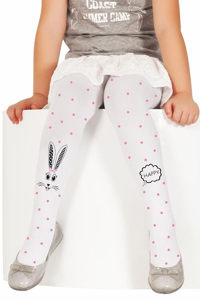 Daymod My Rabbit Kids Καλσόν Λευκό