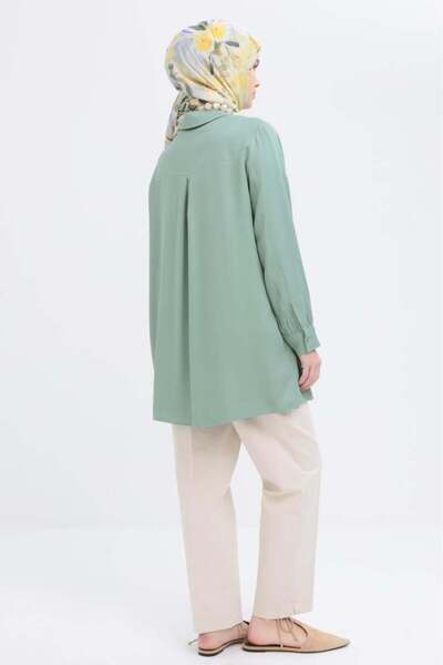 ALLDAY Πουκάμισο με μέντα μπροστά