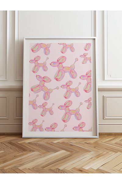 HOMEPACK Single Wooden Framed Painting One Piece Poster Painting Tk/1022