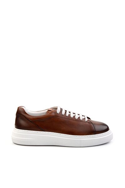 Bambi Taba Leather Erkek Sneaker E01083016803
