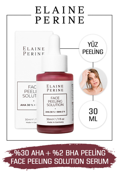 Elaine Perine %30 AHA + %2 BHA Peeling Temizleyici Arındırıcı Yenileyici Parl...