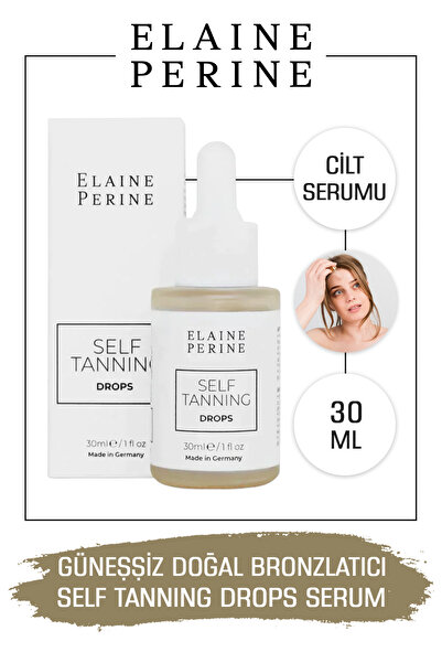 Elaine Perine Güneşsiz Bronzlaştırıcı Serum Kendiliğinden Eşit Ve Doğal Bronz...