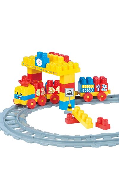 Dolu 58 Parça Tren Ve Yol Seti Oyuncak Tren Seti 58 Parça Yapı Oyuncaklu