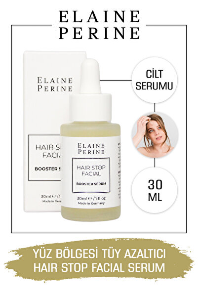 Elaine Perine Yüz Bölgesi Tüy Azaltıcı Serum Kıl Tüy Oluşumunu Önleyici Yatış...