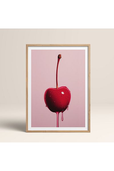 HOMEPACK Единична картина в дървена рамка, единичен плакат, картина TK/1020
