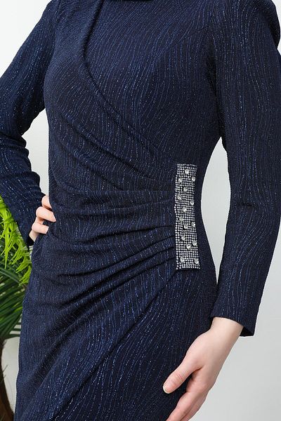 GİYZAMİLA Φόρεμα με μπλέ Navy Tuğçe Hijab