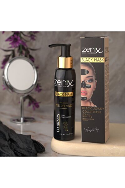 Zenix Peel Black Face Mask 130 ml Black Mask