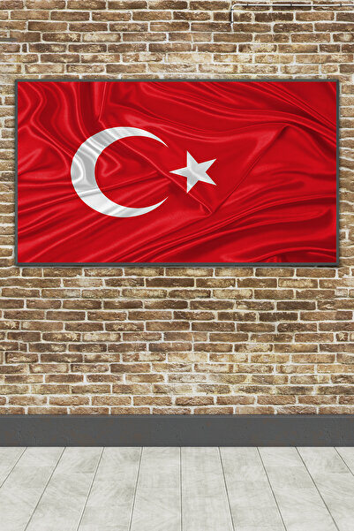 poster marketi Kendinden Yapışkanlı Duvar Kağıdı ile Türk Bayrağı Tasarımı