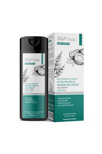 Bio Vitals Ponytail & Walnut 400ml Sauce Shampoo