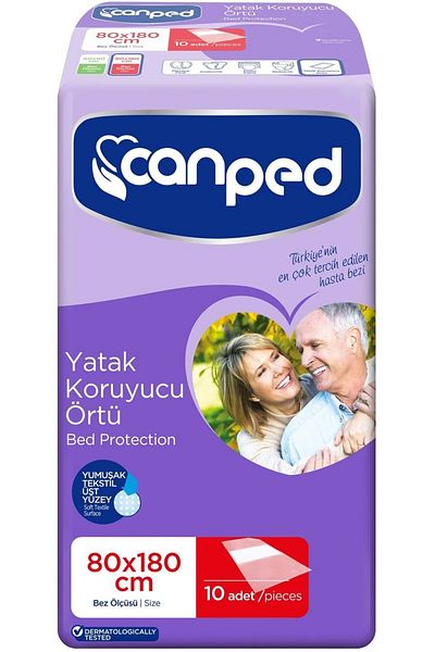 Canped Extra 80*180cm XL Mattress Protector Cover 90 Pieces (9Pk*10)