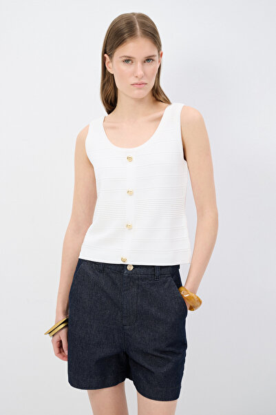 adL U Yaka Triko  Bluz