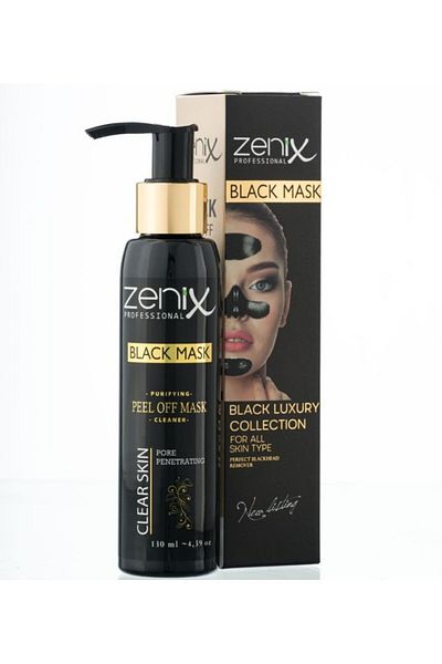 Zenix Peel Black Face Mask 130 ml Black Mask