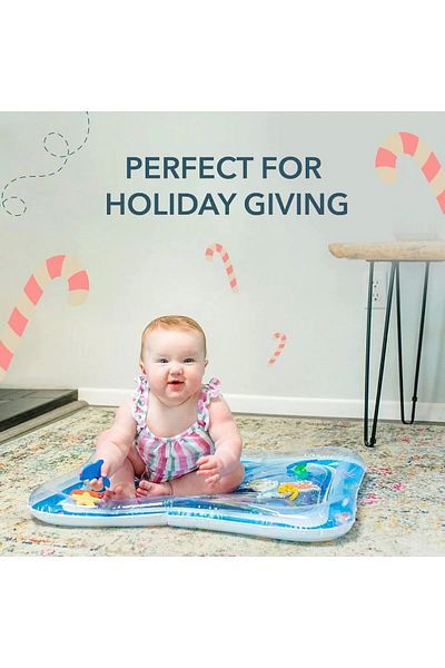 sanabirkutu Water Mat Tummy Time Baby Activity Toy - Water Pool