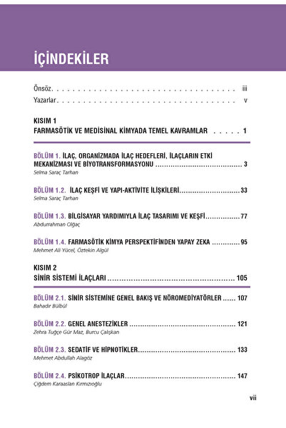 Güneş Tıp Kitabevleri Eczacılık Fakültesi Farmasötik Kimya Akıl Notları