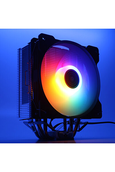 Dark فريزر X123 مبرد برجي بمروحة RGB ثابتة