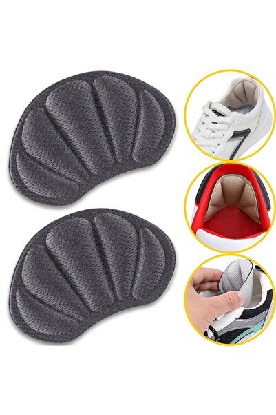 ipekbazaar Spor Ayakkabı Ortopedik Topuk Tamir Yaması, Kendinden Yapışkanlı Ayakkabı Vurma Önleyici Ped, Siyah