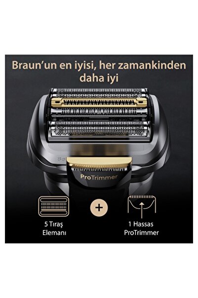 Braun Series 9 Pro 9577cc Islak & Kuru Tıraş Makinesi, Smartcare Merkezi, Powercase
