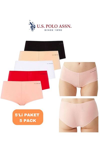 U.S. Polo Assn. Women'S, Licensed, Uspa, Color, Comfort, 47% Modal, 47% Cotton, 6% Elastane, Bristle Elastic 5 Shorts